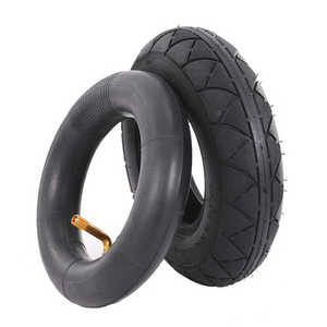 Cámara de aire de butilo de 200x50 (8 pulgadas) con válvula doblada para patinete eléctrico <span class=keywords><strong>Speedway</strong></span> <span class=keywords><strong>Mini</strong></span> <span class=keywords><strong>4</strong></span> <span class=keywords><strong>Pro</strong></span> Razor E100, piezas de repuesto - Product Image 2