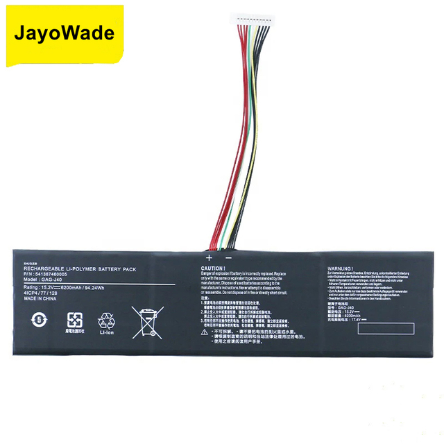 Factory GAG-J40 Laptop Battery for Gigabyte Aorus X7 Dt V7 V8 V6 Aero 15 14 V7 14-W-CF2 15x 15w 14-P64WV6 P64Wv7-De325Tb GAG J40