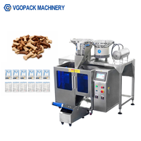 Machine d'emballage automatique de sachets préformés pour friandises pour animaux de compagnie avec système de double comptage, machine de remplissage et de scellage de sachets pour collations pour chiens et chats