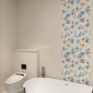 Piastrelle in Gres Porcellanato Rustico Antiscivolo 300x900, Motivo Floreale Vintage per Esterni, Patio e Balcone - Product Image 3