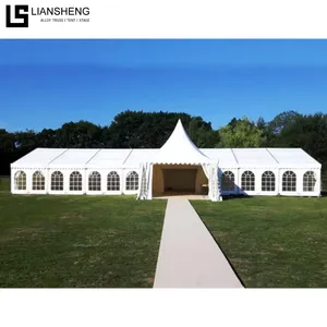 Hot Sale Custom Tent Size Free Design Marquee Tent Combo For Events Catering Party Tent Wedding