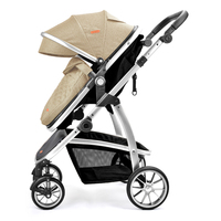 Poussette bébé légère, pliable, portable, poussette de voyage, taille cabine d'avion, landau bébé