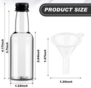 Botella de Plástico PET Vacía de 50ml, 125ml, 330ml para Vino, Cerveza, Té, Refresco, con Tapa de Aluminio/CRC/Plástico y Serigrafía - Product Image 2