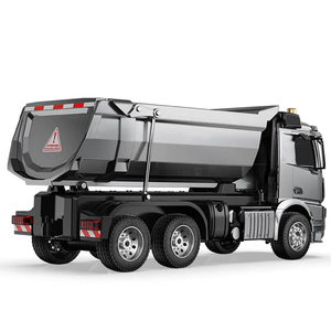 Double E E590-003 1/20 Mercedes-Benz <span class=keywords><strong>Arocs</strong></span> Camión Volquete <span class=keywords><strong>RC</strong></span> con Licencia Oficial, Control por APP, 2.4Ghz Proporcional, Carga de 15KG, Coche de Aleación - Product Image 3