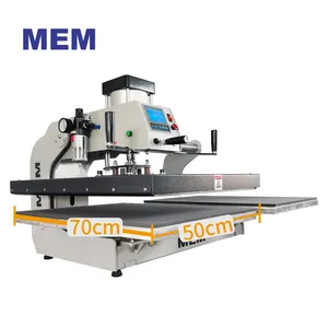 TQ 5070 double presse à chaud automatique machine de sublimation lumière laser en option pour machine d'impression de t-shirt