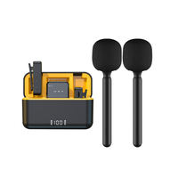 Set de Micrófono Lavalier Inalámbrico con Conector Tipo C, Omnidireccional, con Cancelación de Ruido para Grabación