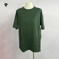 E220808 T-shirt à manches courtes en coton épais pour femmes avec logo personnalisé 100% T-shirts pour femmes délavés avec impression personnalisée de haute qualité en coton