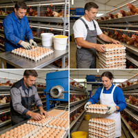 Emballage de cartons à œufs imperméables en matériaux recyclés biodégradables, cartons à œufs 12 alvéoles avec doublure en éponge, fermeture magnétique, poignée