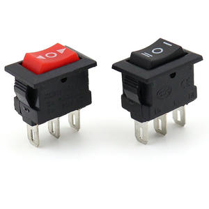 Mini Interruptor Basculante KCD11 de 10x15mm |   Interruptor de 2/3 Pines y 2/3 Posiciones (SPST/SPDT) con Luz |   Fuente de alimentación para lámpara de mesa, fuente de alimentación para juguetes |   RoHS - Product Image 5