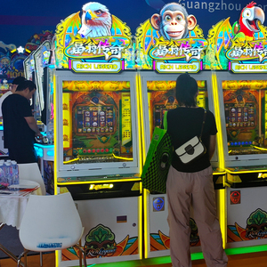 Machines de devinettes d'animaux, jeu de pièces à gros prix, machine à pousser des pièces, jeu d'arcade avec fonction de piscine de récompenses partagées - Product Image 6