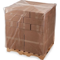 La palette en plastique transparente résistante imperméable faite sur commande couvre le sac enveloppant le couvercle supérieur de palette