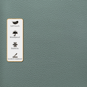 Cuero sintético de diseño lichi resistente al desgaste e impermeable de 0,6mm, cuero automotriz respetuoso con el medio ambiente - Product Image 3