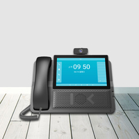 Sasincomm S19-G SIP/2.0, Videoconferencia Multiparticular de 1080P, para Oficina, Negocios, Hospital, Escuela, VoIP, Android, Escritorio, con Wi-Fi y PoE