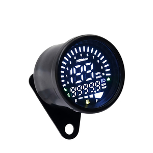 Nouveau Compteur Universel Moto 2026 12V LCD Compteur de Vitesse Compteur de Régime Jauge de Carburant / Compteur Kilométrique Numérique Modifié / Vente en Gros - Product Image 1