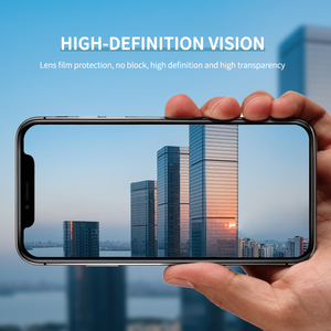 Camera Ống Kính phim 9H Tempered Glass Lens Protector máy ảnh Glass Đối với iPhone 16 Pro Max 15 cộng với 17air - Product Image 5