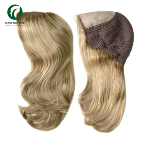 Parrucca MT11 all'ingrosso di alta qualità con capelli Remy cinesi <span class=keywords><strong>per</strong></span> <span class=keywords><strong>donna</strong></span>, mono top con pizzo frontale francese, toupet e extension <span class=keywords><strong>per</strong></span> capelli - Product Image 2