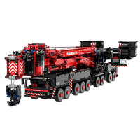 Ubricks UB001 10400PCS Serie Ingeniería 2026 Liebherr 11200 Grúa Móvil Modelo de Bloques de Construcción Juguete Técnico Regalo Festivo