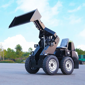 Minicargador de ruedas barato Minicargador Farm CE EPA Engine Compact Skid Steer Diesel Loaders Envío gratuito - Product Image 3