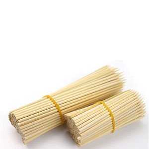 Bán buôn số lượng lớn 15cm tre xiên 6 inch vòng nhỏ <span class=keywords><strong>BBQ</strong></span> Kebab Sticks dài công cụ để làm sạch - Product Image 1