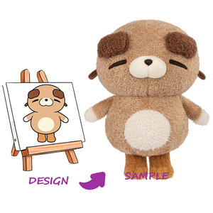 <span class=keywords><strong>Peluche</strong></span> Personalizzato da 10 cm Super Morbido e Lungo, Ricamato a Mano, con Funzione <span class=keywords><strong>Parlante</strong></span> - Product Image 2
