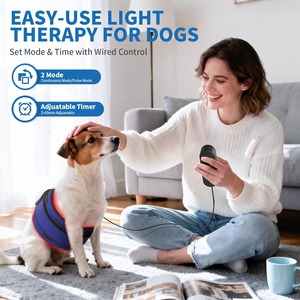 Perangkat Terapi Cahaya Merah untuk Hewan Peliharaan, Laris Manis 2025, Dapat Disesuaikan, Grosir, untuk Meredakan Ketidaknyamanan Gerakan Hewan Peliharaan - Product Image 4