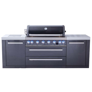 Barbacoa de Gas portátil de <span class=keywords><strong>acero</strong></span> <span class=keywords><strong>inoxidable</strong></span> <span class=keywords><strong>para</strong></span> exteriores, <span class=keywords><strong>parrilla</strong></span> de barbacoa <span class=keywords><strong>para</strong></span> jardín, usado - Product Image 6