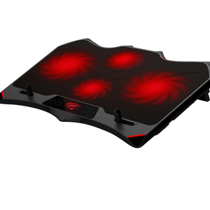 Havit HV-F2081 Supporto di <span class=keywords><strong>Raffreddamento</strong></span> <span class=keywords><strong>per</strong></span> Laptop Regolabile con 4 Ventole, Pad di <span class=keywords><strong>Raffreddamento</strong></span> <span class=keywords><strong>per</strong></span> Notebook da Gaming - Product Image 1