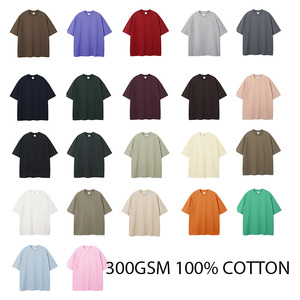 280グラム高品質100%コットン<span class=keywords><strong>T</strong></span>シャツ、ユニセックスカスタムドロップショルダー、280GSMヘビーウェイト<span class=keywords><strong>T</strong></span>シャツ（ロゴ入り）、オーバーサイズ<span class=keywords><strong>T</strong></span>シャツ - Product Image 4