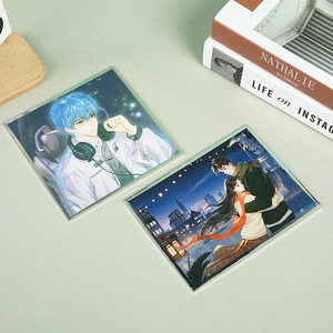 Papel Acrílico de Color Fucheng, Tarjeta Postal de Anime con Diseño de Celebridades, Borde Cortado con Láser, Tamaño Personalizado, Diseño para Conveniones de Cómics - Product Image 3