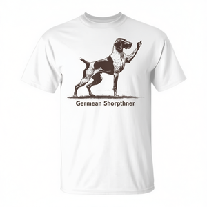 Camiseta Promocional con Diseño de Perro Pointer Alemán de Pelo Corto para Amantes de las Razas Caninas - Product Image 2