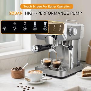 Grinding <b>Coffee</b> <b>Machine</b> <b>Touch</b> <b>Screen</b> Stainless Steel Espresso <b>Machine</b> Italy Home <b>Coffee</b> <b>Machine</b> Factory Custom - Product Image 2