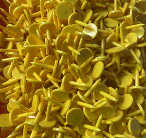 Transpondedor de etiqueta de uñas NFC o UHF RFID ABS para gestión de activos de árboles - Product Image 1