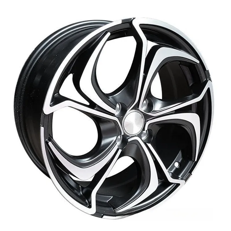 Jante en alliage 14 15 16 pouces avec PCD 100-114.3 Tuning Wheels Black Machine Face 2023 Jantes de conception Offre Spéciale