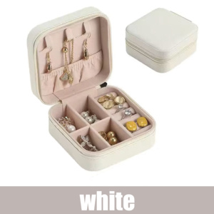 Caja de Almacenamiento de Joyas de Terciopelo Portátil y Personalizable, Venta al Por Mayor Transfronteriza para Conjuntos, Set de Regalo Personalizado - Product Image 4