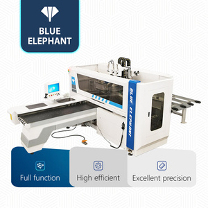 Màu Xanh voi <span class=keywords><strong>CNC</strong></span> 6 bên gỗ khoan đa nhàm chán máy tự động cửa gỗ lỗ khoan máy cho bảng điều khiển đồ nội thất - Product Image 1