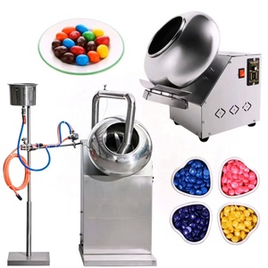 Máquina Recubridora de Chocolate Pequeña <span class=keywords><strong>para</strong></span> Frutos Secos como Cacahuates, Dátiles, Nueces de Macadamia y Cacahuates con Cobertura de Chocolate, Estándar Alemán - Product Image 5