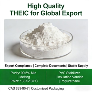 THEIC 1,3,5-Tris(2-idrossietil)isocianurat CAS 839-90-7 ad Alta Purezza per Stabilizzatore Termico PVC e Vernice Isolante - Product Image 2