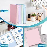 Organiseur de documents à spirale personnalisé en format A4 A5 avec feuilles mobiles, dorure à chaud, 1, 1,5 et 2 pouces, classeur à anneaux avec intercalaires à languettes