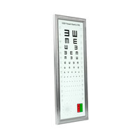 LY-21C Vente en gros d'usine Équipement d'examen de l'acuité visuelle ophtalmique à LED, Tableau de vision numérique Snellen pour test oculaire
