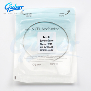 ลวดไนติสำหรับจัดฟันลวดโค้งสำหรับจัดฟันทำจากเหล็กกัวเบอร์ธรรมชาติยืดหยุ่นสูง - Product Image 3