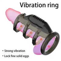 Penis Vibrations ring Dauerhaft Vergrößern Hahn Stimulieren Massage Klitoris Penis Ring Vibrator Sexspielzeug für Männer Mastur batoren