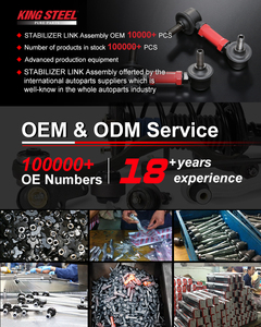 Phụ tùng hệ thống treo xe hơi chất lượng cao KINGSTEEL OEM 42420-63J00 4242063J00, thanh cân bằng, thanh nối ổn định dành cho SUZUKI SWIFT SPORT - Product Image 4