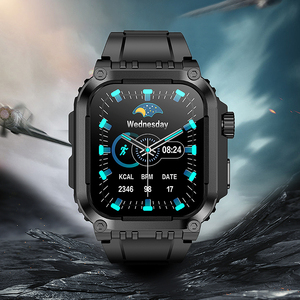 Reloj Inteligente GPS LG101 con Pantalla de 1.83 Pulgadas, Batería de 410 mAh, Monitor de Salud Deportivo, Llamadas Bluetooth, Frecuencia Cardíaca, Resistente al Agua IP68, Calendario Metálico - Product Image 3