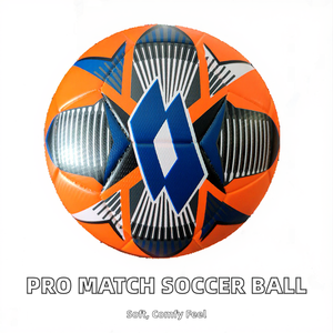 Ballon de football en PVC taille 5 officiel à prix abordable, design confortable, pour usage professionnel adulte en match - Approuvé pour les matchs - Product Image 2