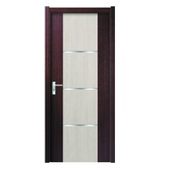 Pintu Interior Modern Berkualitas Tinggi QB, Terbuat dari PVC dan MDF, Tahan Air