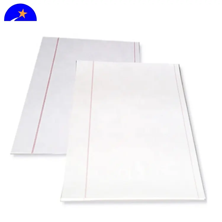 Security paper with watermark and fiber and UV logo and security thread anti-counterfeiting printing