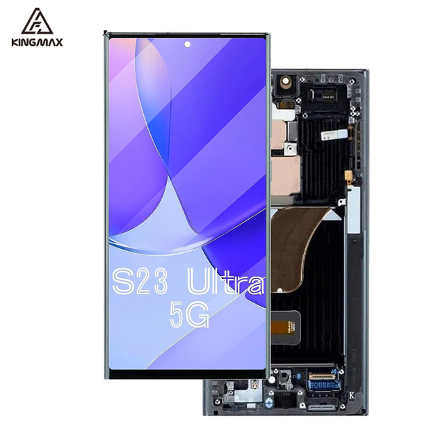 LCD Touch Screen Digitizer Assembly Original 6.8 Inch OLED for Samsung Galaxy S23 Ultra SM-S918B/SM-S918BDS/SM-S918U/SM-S918U1