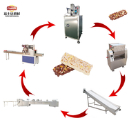 Vente d'usine FSD : Ligne de production de barres granola, ligne de production de barres céréalières, machine à fabriquer des barres aux noix