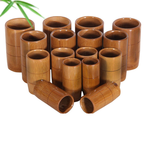 Juego de Ventosas de Bambú Carbonizado para Terapia Corporal, Kit de Ventosas para Celulitis, Masaje de Acupuntura - Product Image 6