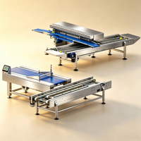 Machine automatique multifonctionnelle ADMF pour l'alignement et l'agencement des plateaux de pain – Équipement pour pain de mie, pains à burger, baguettes, croissants et produits de boulangerie